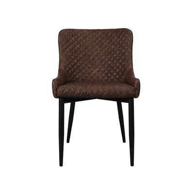 브라운 패딩 푸 식당 의자