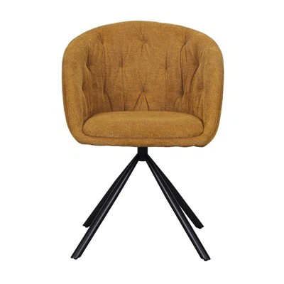 현대적인 패브릭 회전 식당 의자