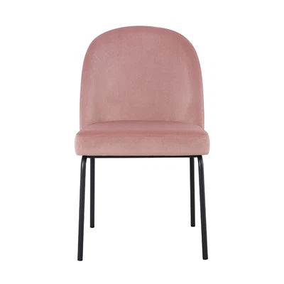 스웨이드 효과 식당 의자